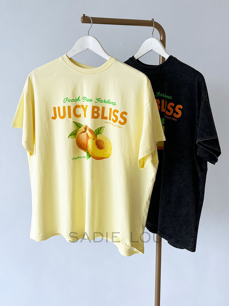 By Frankie / Juicy Bliss Tee - Yellow