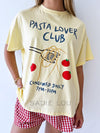 By Frankie / Yellow Pasta Lover Club Tee