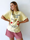 By Frankie / Yellow Pasta Lover Club Tee