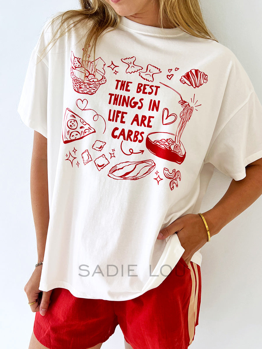 By Frankie / The Best Things are Carbs Tee