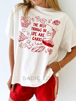 By Frankie / The Best Things are Carbs Tee