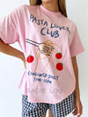 By Frankie / Pink Pasta Lovers Tee