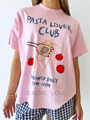 By Frankie / Pink Pasta Lovers Tee