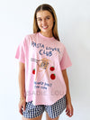 By Frankie / Pink Pasta Lovers Tee