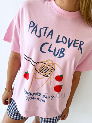 By Frankie / Pink Pasta Lovers Tee