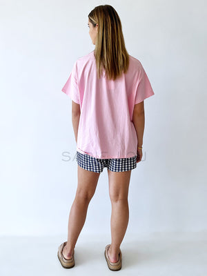 By Frankie / Blanca Shorts - Navy Gingham