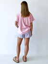 By Frankie / Blanca Shorts - Lilac Stripes