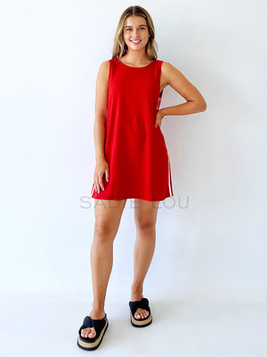 Winne Rae - Racer Red Dress