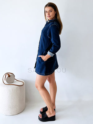 By Frankie / Colorado Denim Dress - Dark Wash