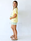 By Frankie / Amalfi Short - Green/White