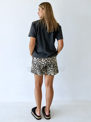 Rowan Leopard Shorts