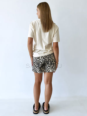 Rowan Leopard Shorts