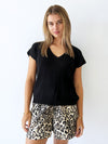 Rowan Leopard Shorts