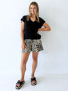 Rowan Leopard Shorts