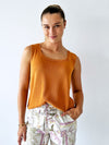 Little Lies / Square Neck Tank - Amber