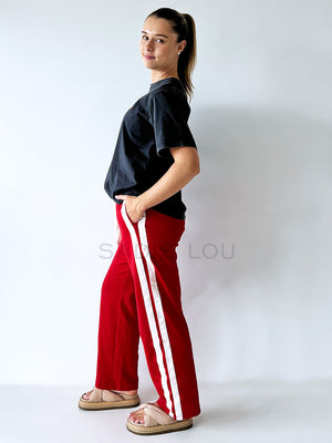 Cartel & Willow / Adeline Pant - Cherry