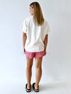 By Frankie / Chloe Shorts - Pink and Red Striped