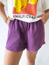 By Frankie / Racer Shorts - Purple/Pink