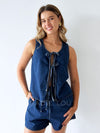 By Frankie / Cambell Tie Denim Set