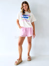 By Frankie /  Racer Shorts - Blush