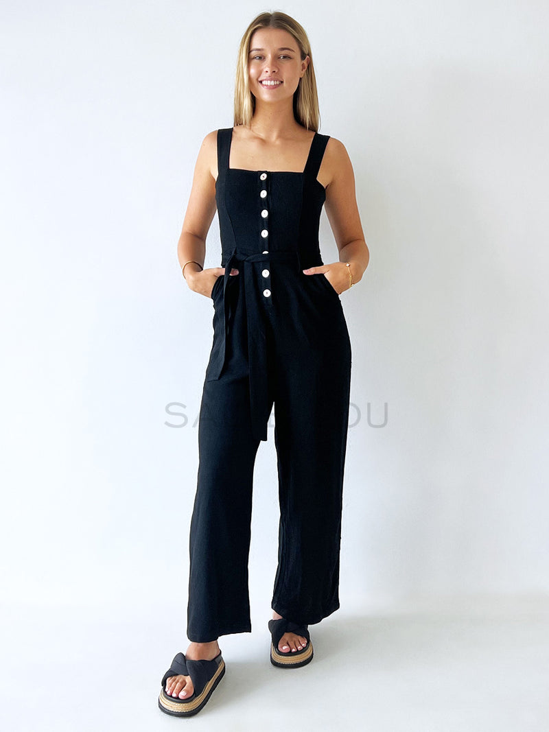 Faye Jumpsuit - Black