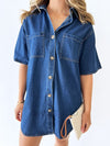 By Frankie / Franklin Denim dress - dark