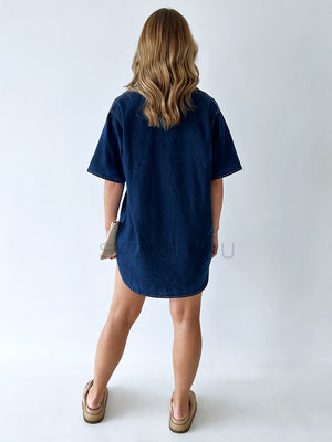 By Frankie / Franklin Denim dress - dark