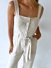 Faye Jumpsuit - Oat