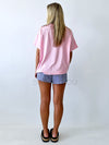 By Frankie / Coastal Cowgirl Tee - Pink