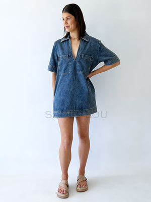 By Frankie / Holiday Denim Dress