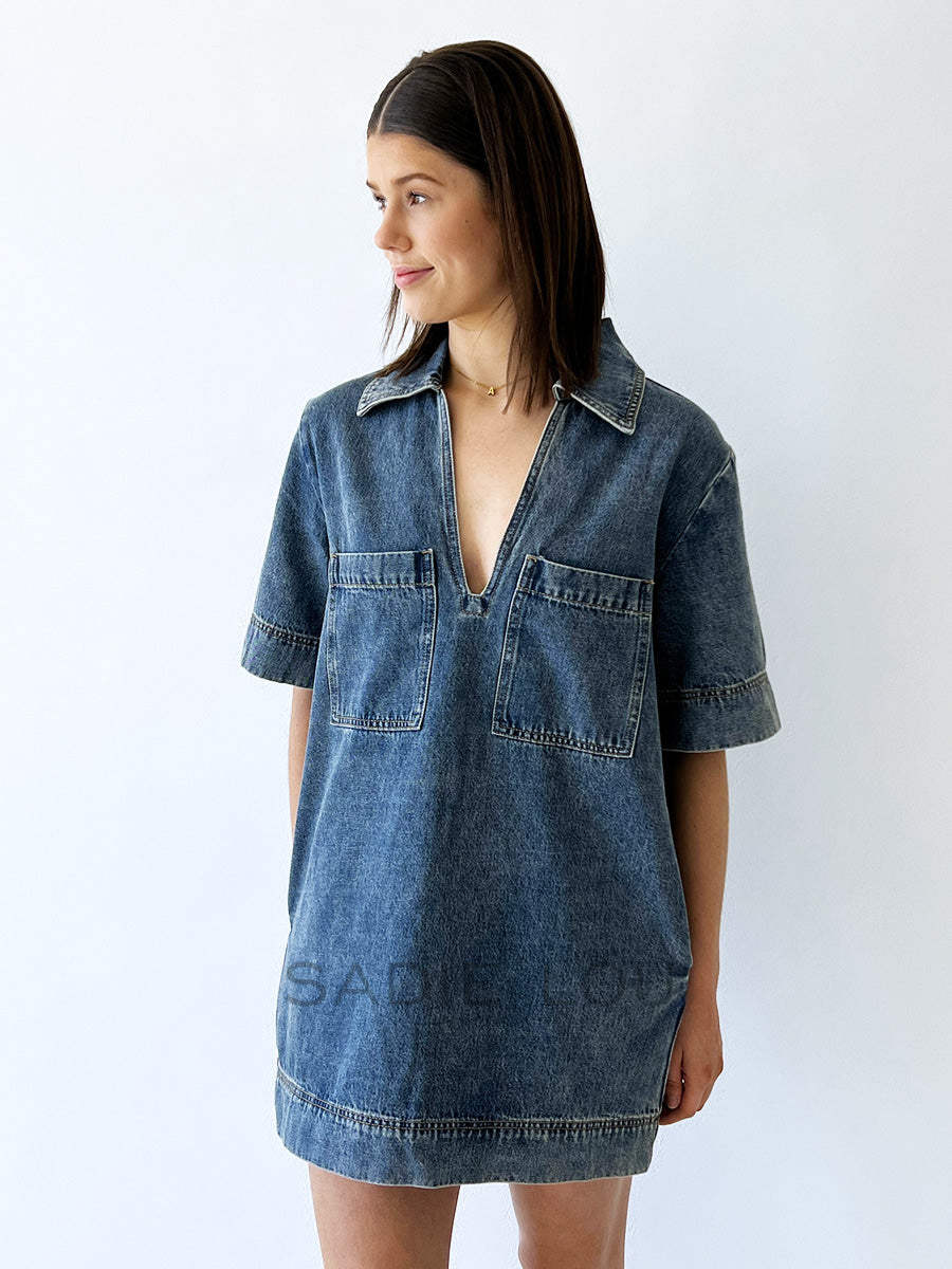 By Frankie / Holiday Denim Dress