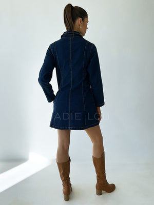 By Frankie / Colorado Denim Dress - Dark Wash