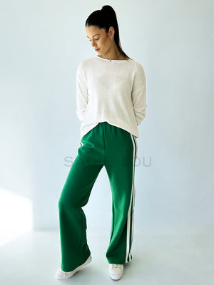 RESTOCKED By Frankie / Theo Fleece Pant - Green