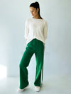 RESTOCKED By Frankie / Theo Fleece Pant - Green