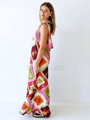 Monica One Shoulder Maxi Dress