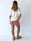 By Frankie /  Racer Shorts - Red Gingham