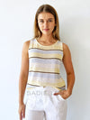 Little Lies / Spring Tank - Multi Stripe