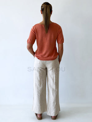 Little Lies / Jude Linen Pant - Natural