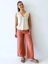 Little Lies / Jude Linen Pant - Peach