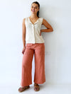 Little Lies / Jude Linen Pant - Peach