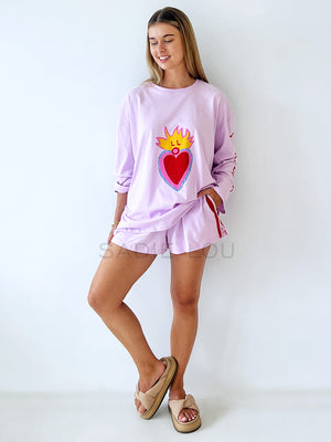 Luna Lane / Heart on Fire - Long Sleeve