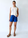 By Frankie / Racer Shorts - Blue Stripe