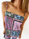 Zella The Label / Viola Singlet - Paisley Tile