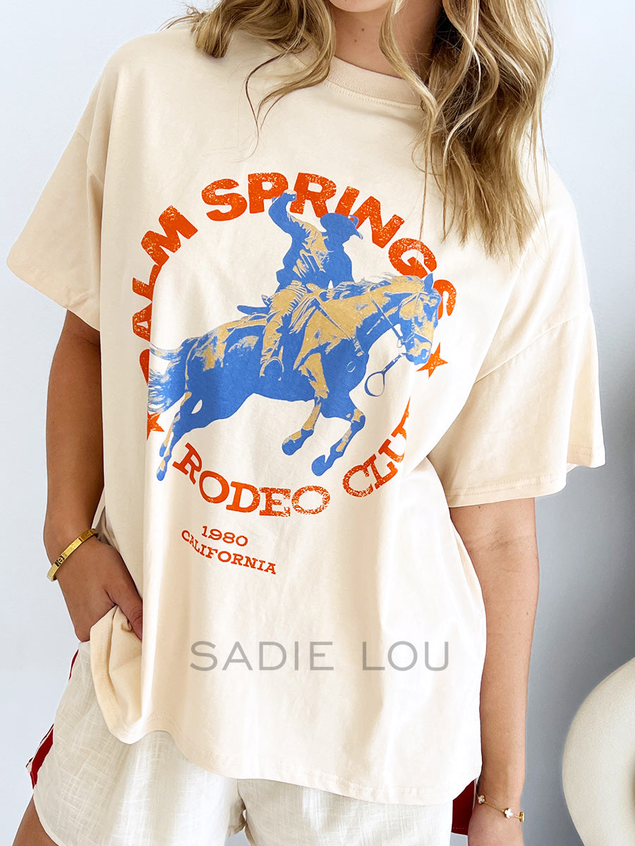 By Frankie / Rodeo Club Tee - Oat