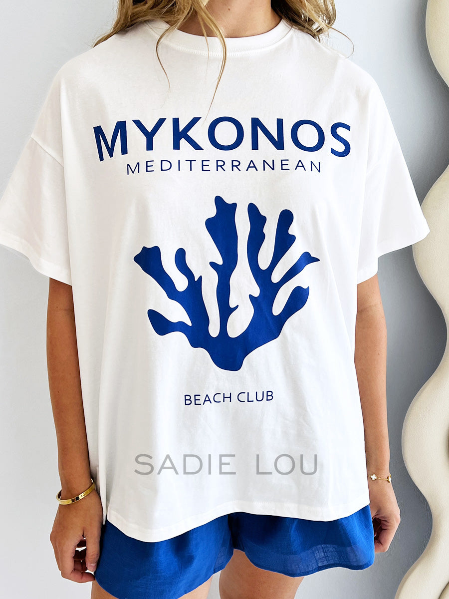 By Frankie / Mykonos Beach Club Tee