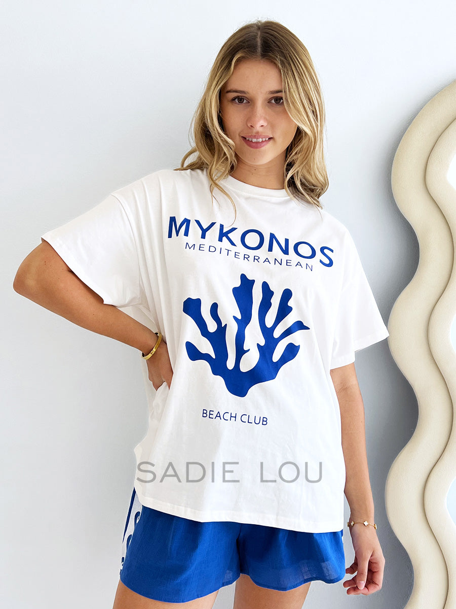 By Frankie / Mykonos Beach Club Tee