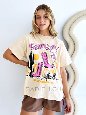 By Frankie / Cowgirl Vibes Tee