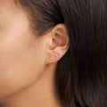 Midsummer Star / Night Glow Studs Gold