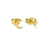 Midsummer Star / Night Glow Studs Gold