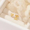 Midsummer Star / Aphrodite Heart Studs - Gold